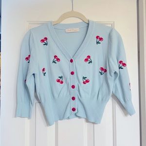 Cropped cardigan